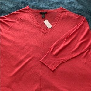 Grace Elements Woman 3X coral light summer sweater